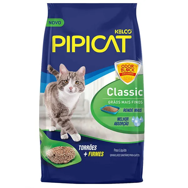Pipicat Classic Areia Saniatario Para Gatos