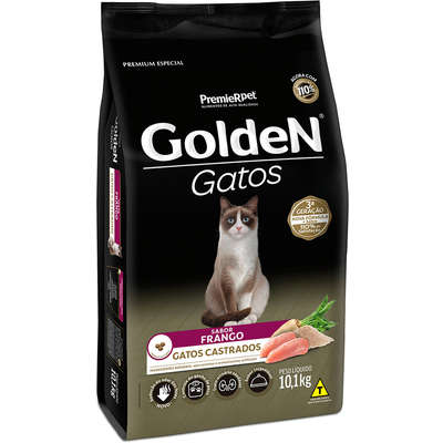 Golden Gato Adulto Castrado Sabor Frango